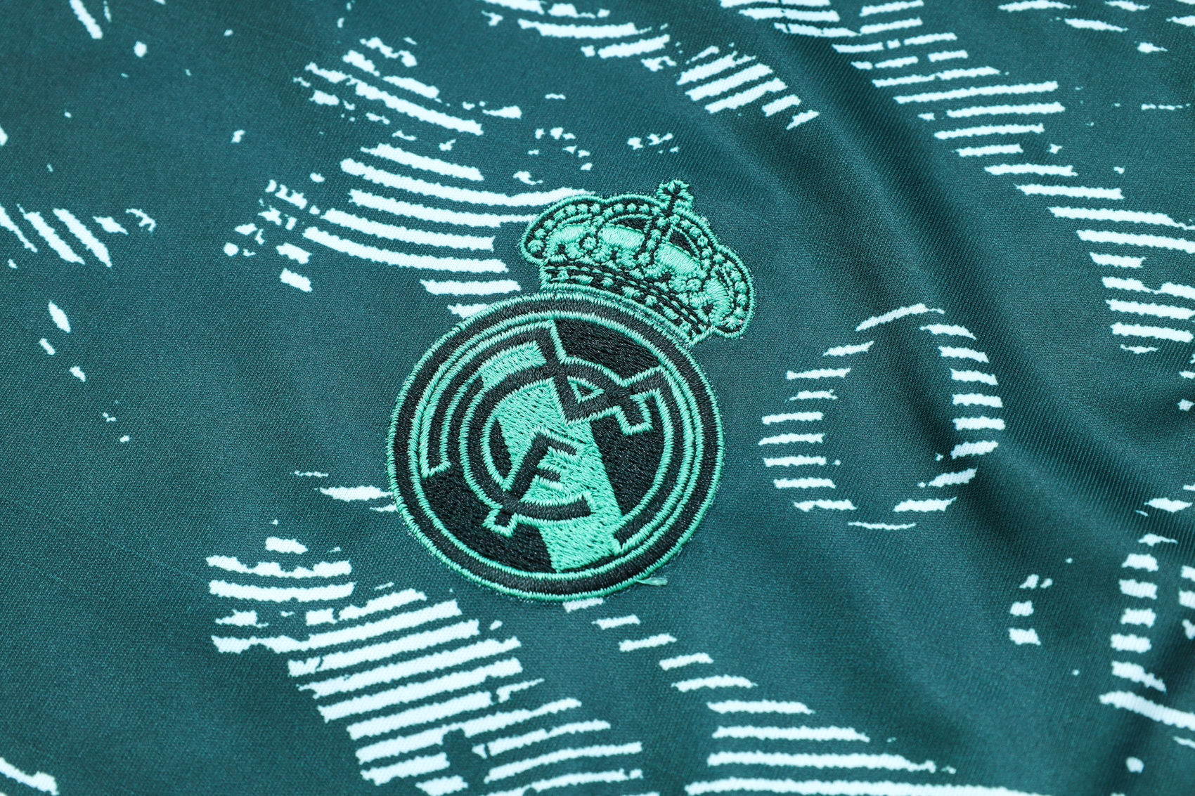 23-24 Real Madrid Green Training Vest Suit - JerseysGala
