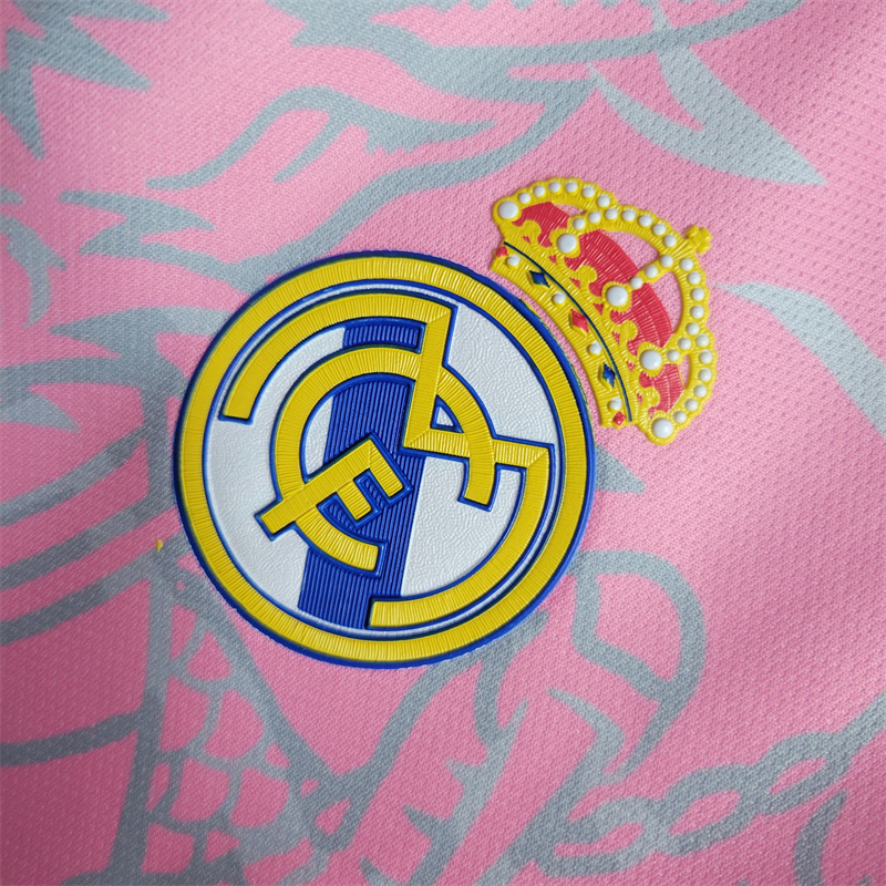 23/24 Real Madrid Dragon Pink Jersey - Fans Version - JerseysGala