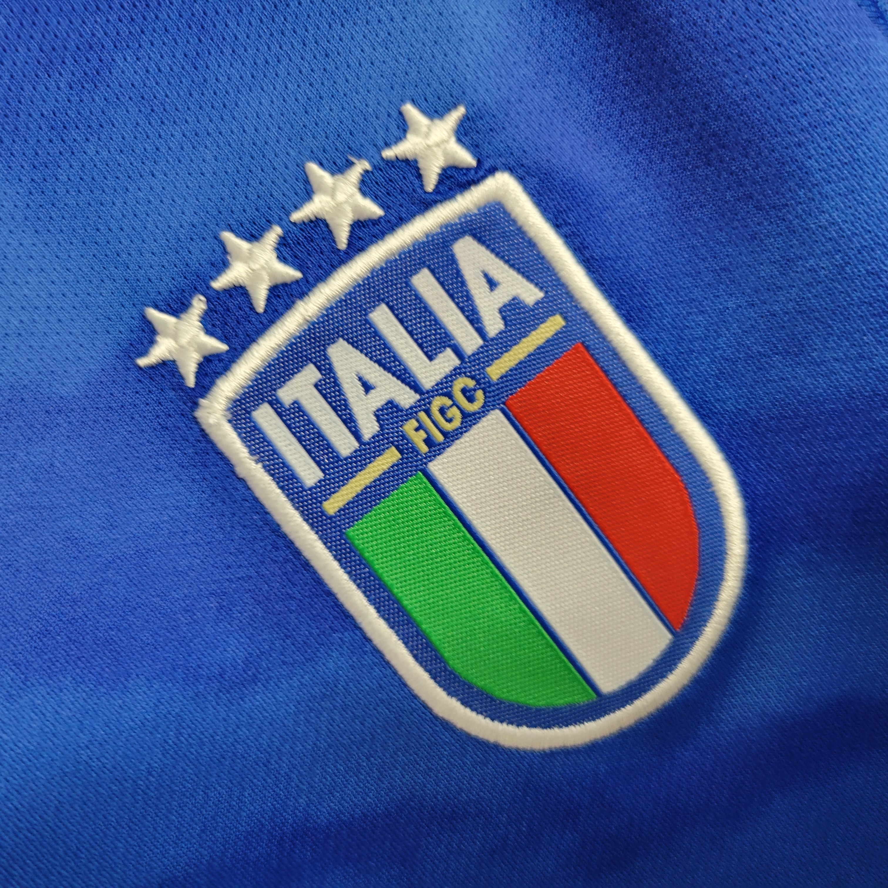 Italy 23-24 Home Kids Kit - JerseysGala