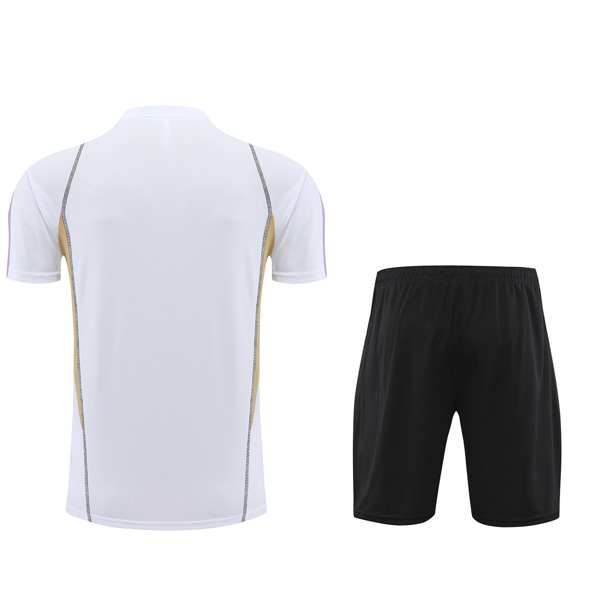 Real Madrid 23-24 Short-Sleeve Training Set - White - JerseysGala