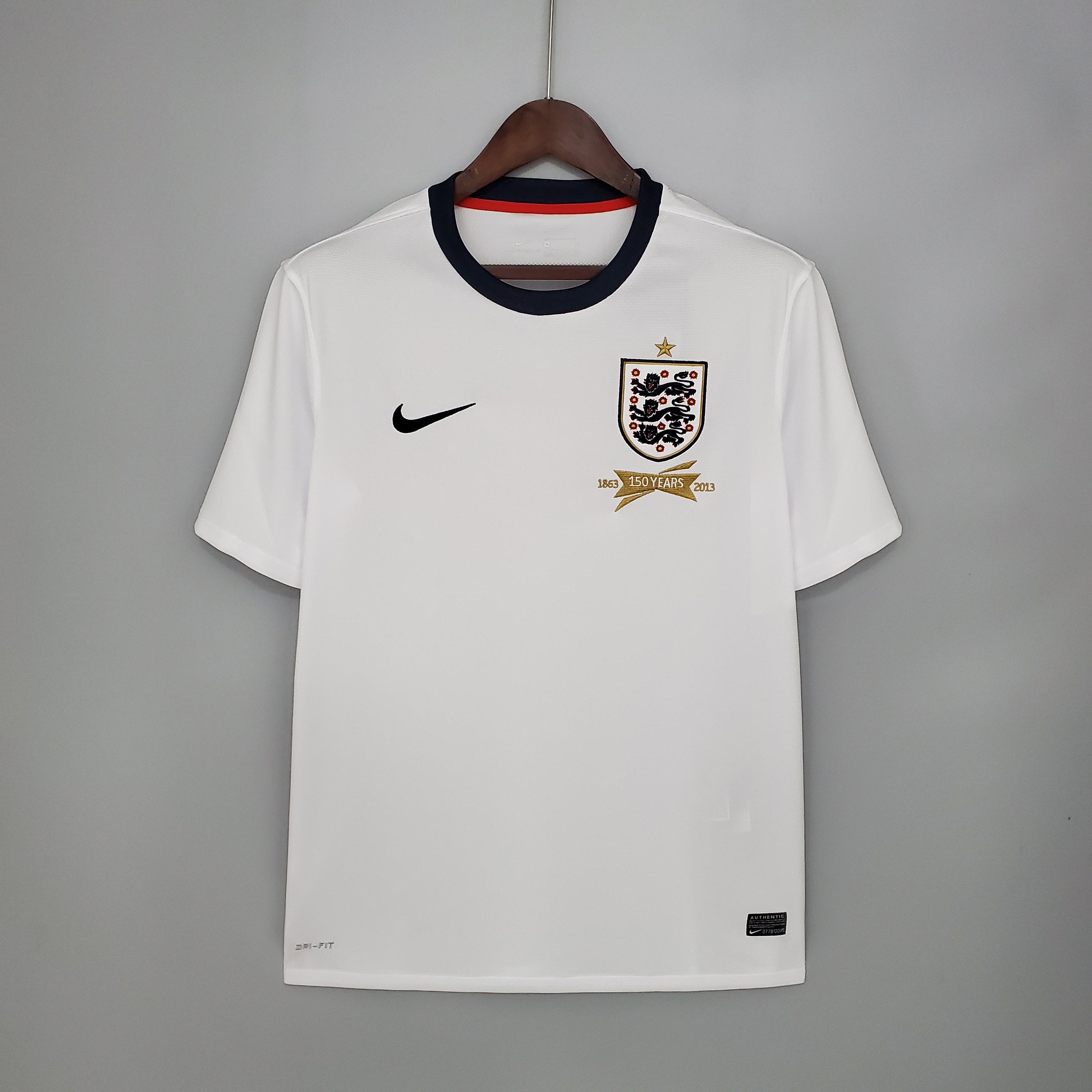 Retro England 2013 150 YEARS Home Stadium Jersey - JerseysGala