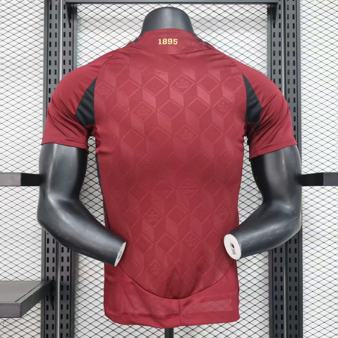 Belgium 2024 Home Stadium Jersey - Player Version - JerseysGala
