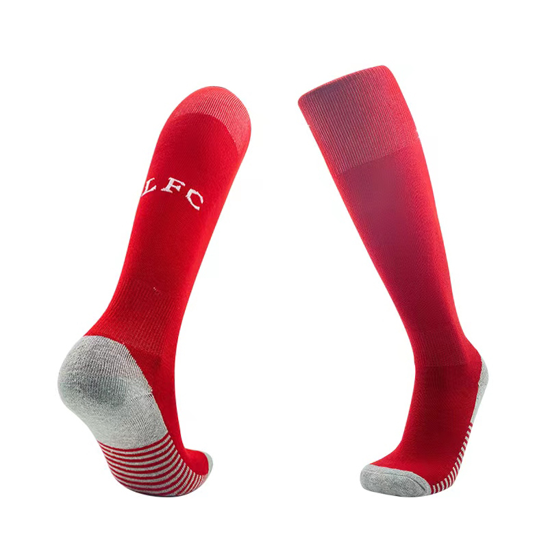 Liverpool 23-24 Home Socks - Red - JerseysGala