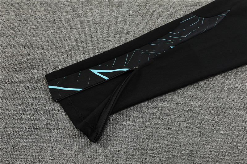 Manchester City 23-24 Long Sleeve Training Set -Black Camouflage - JerseysGala