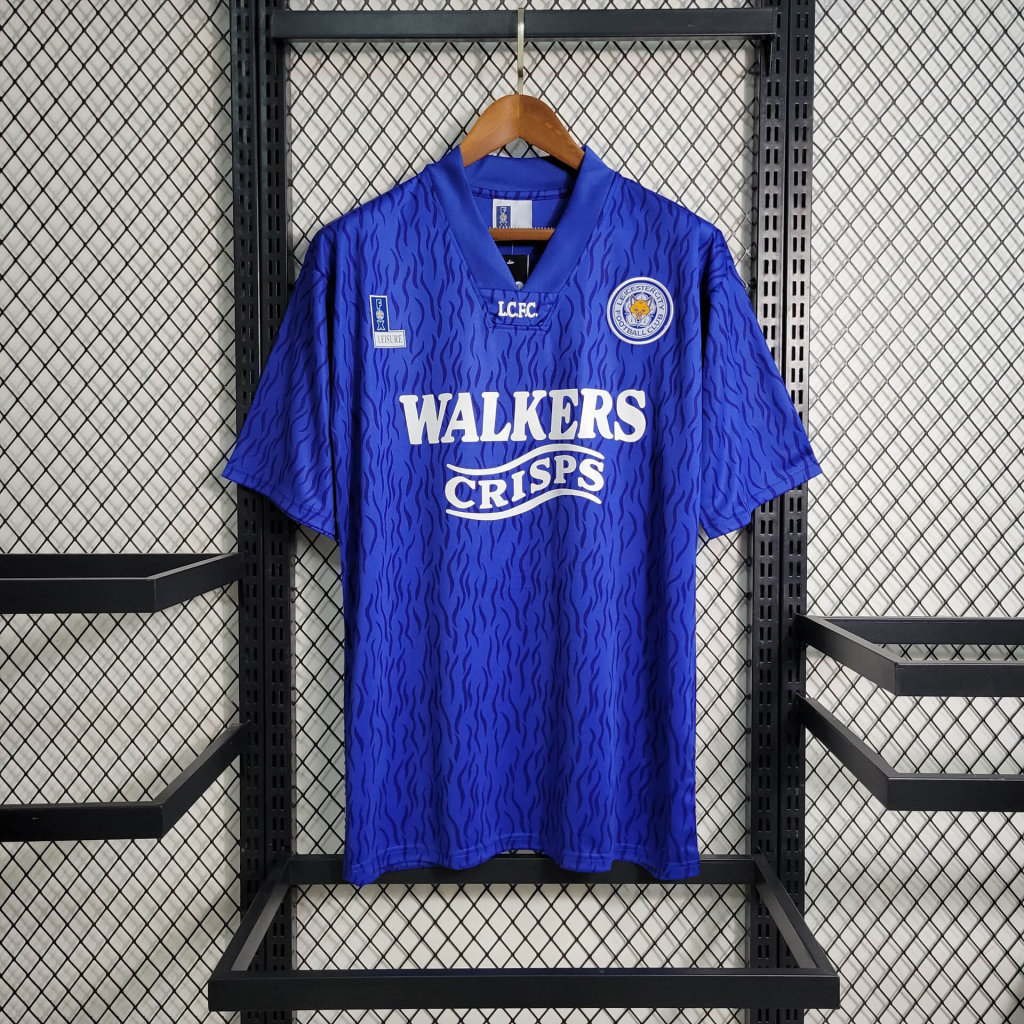 Retro Leicester city 1992-94 Home Stadium Jersey - JerseysGala