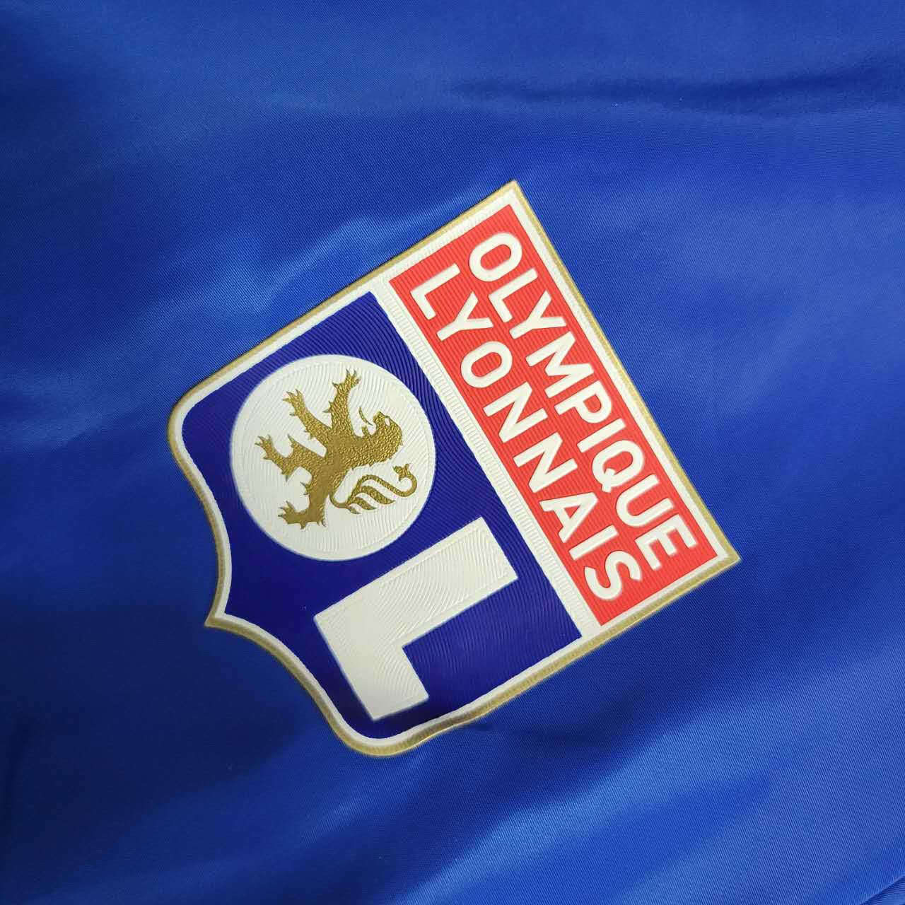 Lyon 23-24 Blue Player Windbreaker - JerseysGala