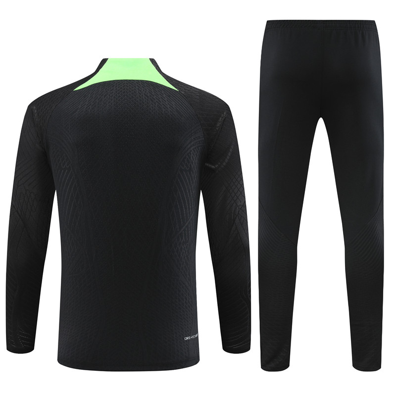 23-24 Liverpool Black Long Sleeve Training Set - JerseysGala