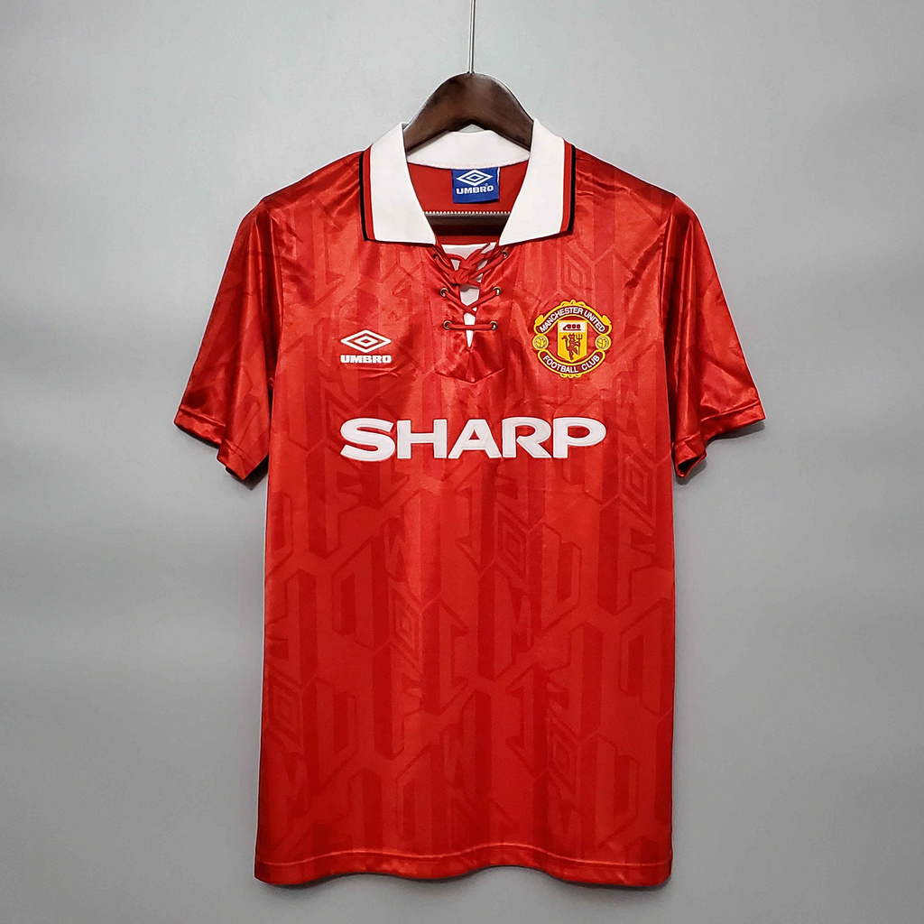 Manchester United Retro 92-94 Home Jersey - JerseysGala