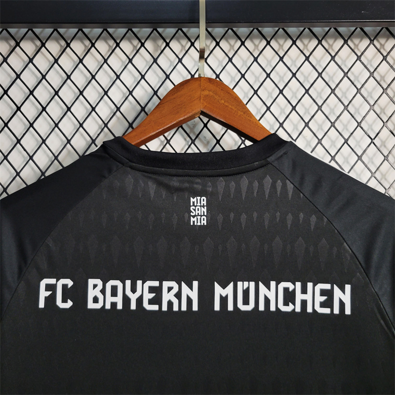 23-24 Bayern Munich Black Jersey Fans Jersey - Goalkeeper - JerseysGala