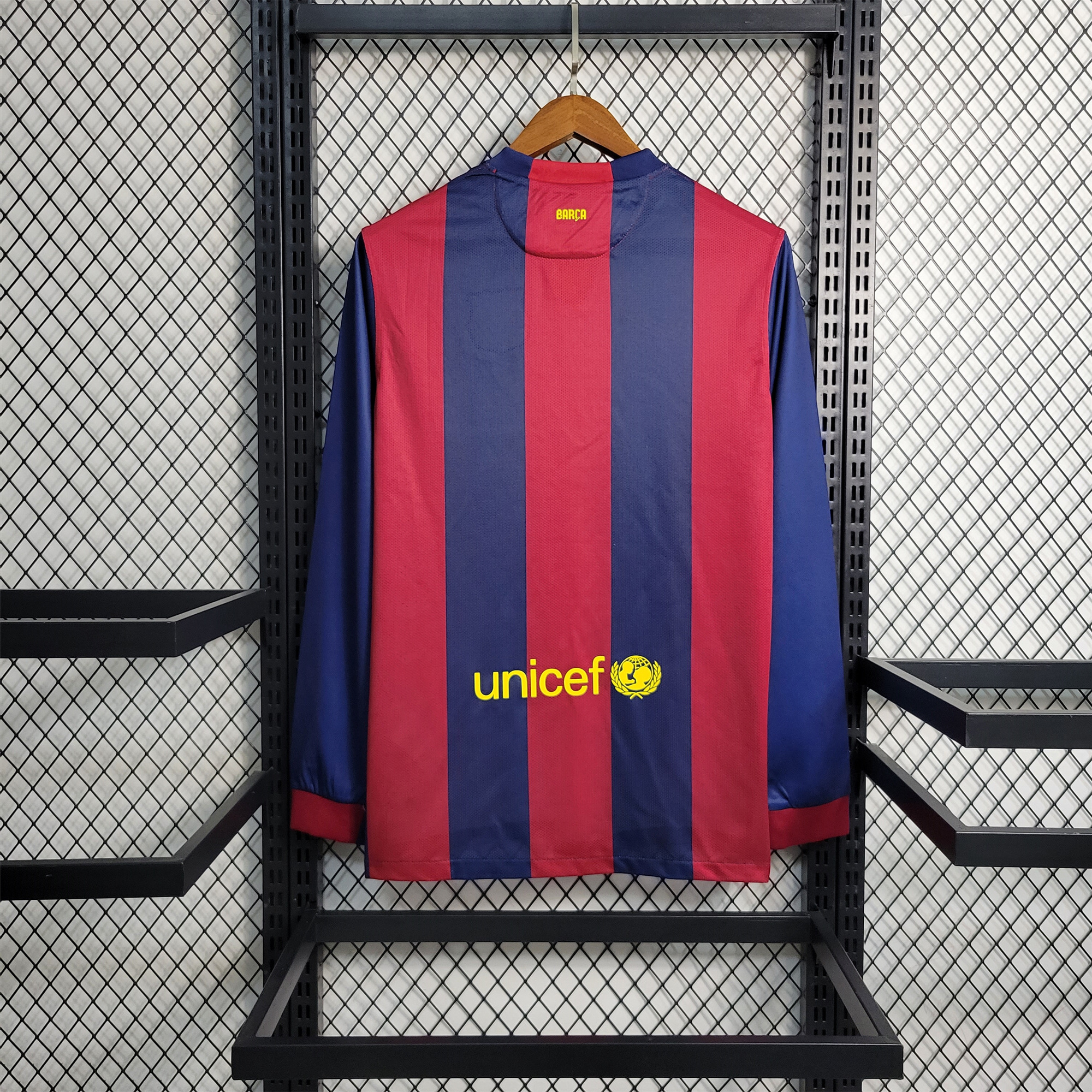 B.A.R.S.A Retro 14-15 Home Stadium Long Sleeve Jersey - JerseysGala