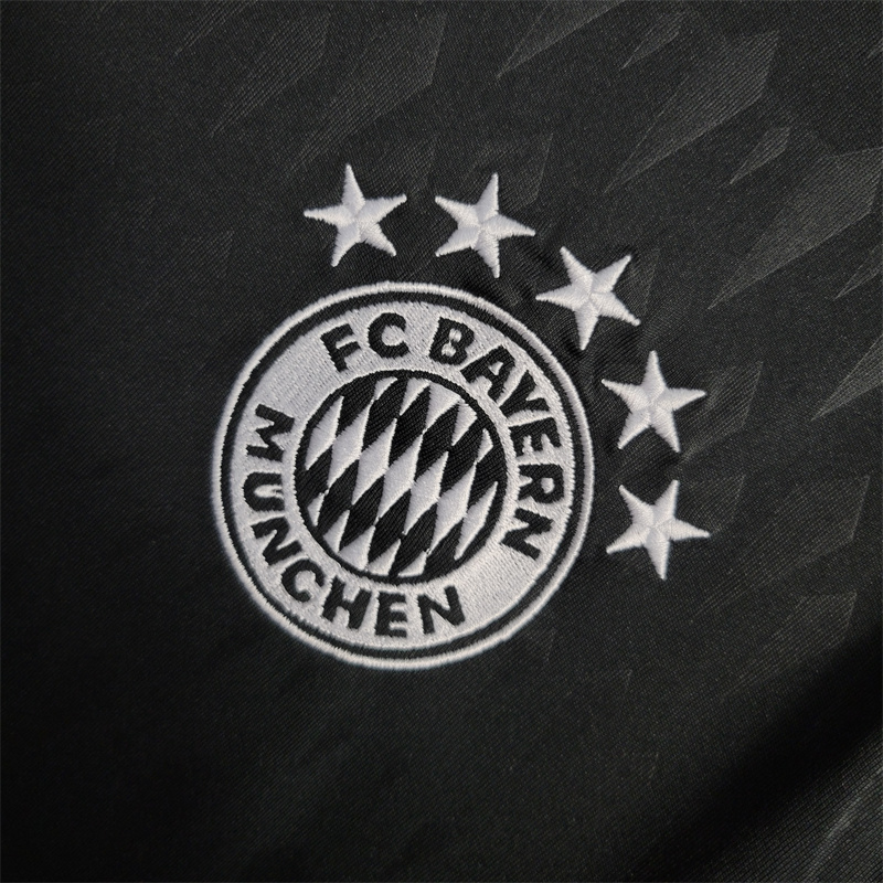 23-24 Bayern Munich Black Jersey Fans Jersey - Goalkeeper - JerseysGala