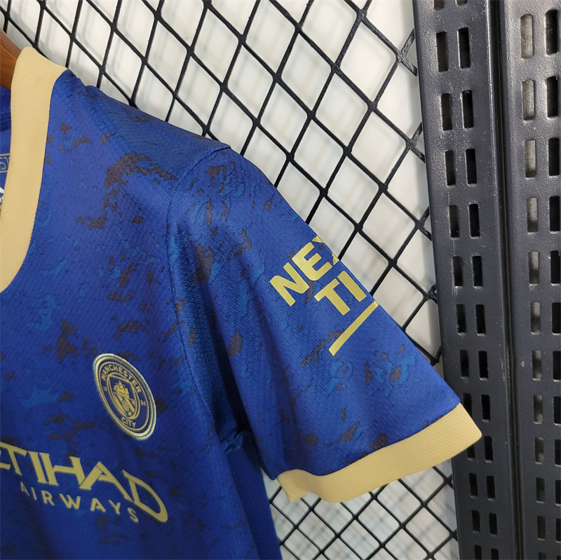 Manchester City 23-24 Blue Kids Kit - JerseysGala