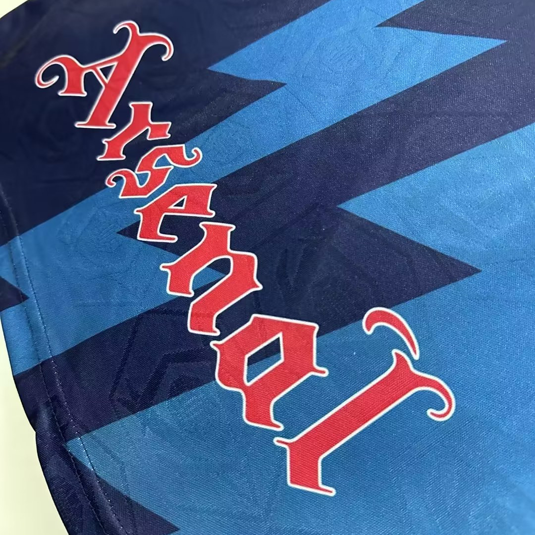 Arsenal Retro 95-96 Away Long Sleeve Jersey - JerseysGala