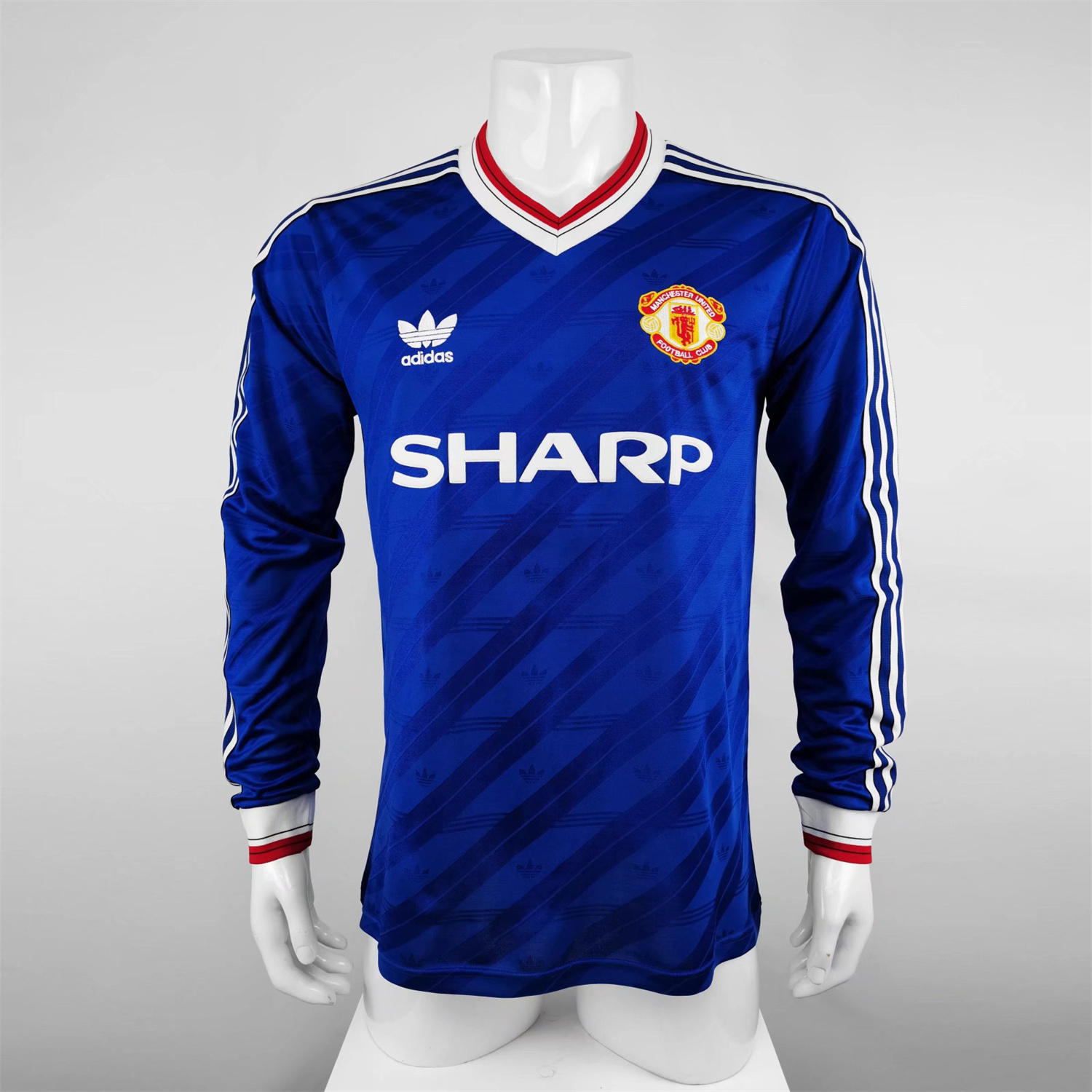 Manchester United Retro 86-88 Third Long Sleeve Jersey - JerseysGala