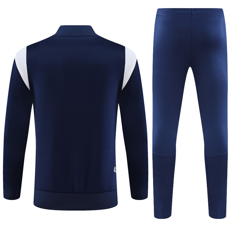 Manchester City 23-24 Jacket Training Tracksuit - Blue - JerseysGala