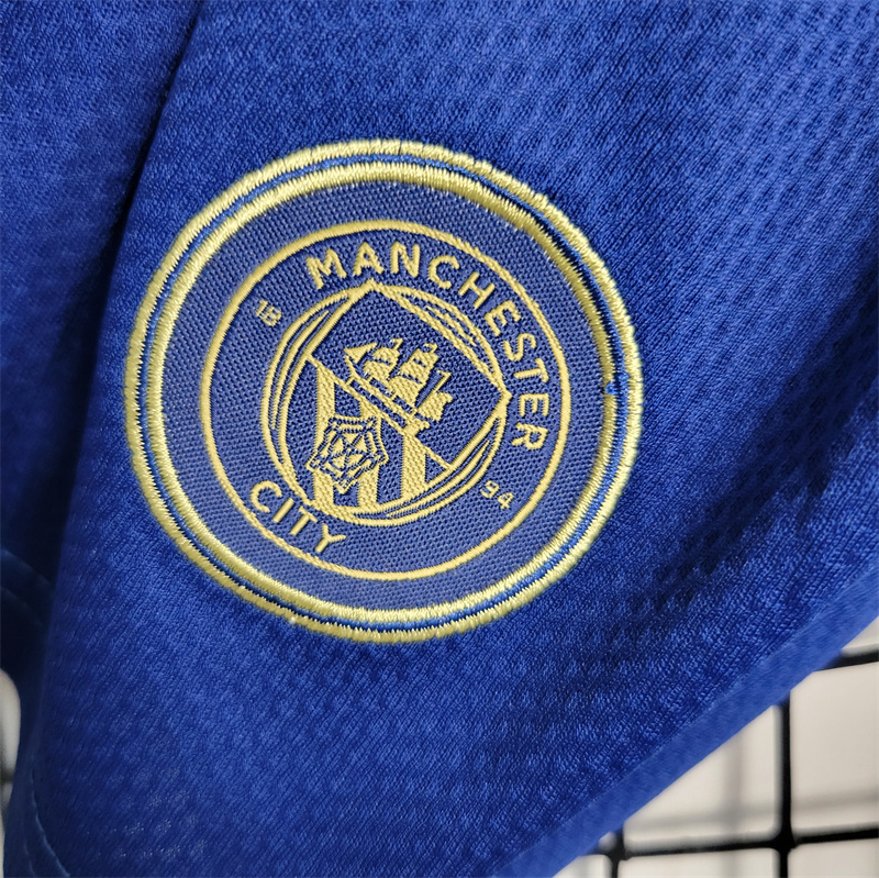 Manchester City 23-24 Blue Kids Kit - JerseysGala