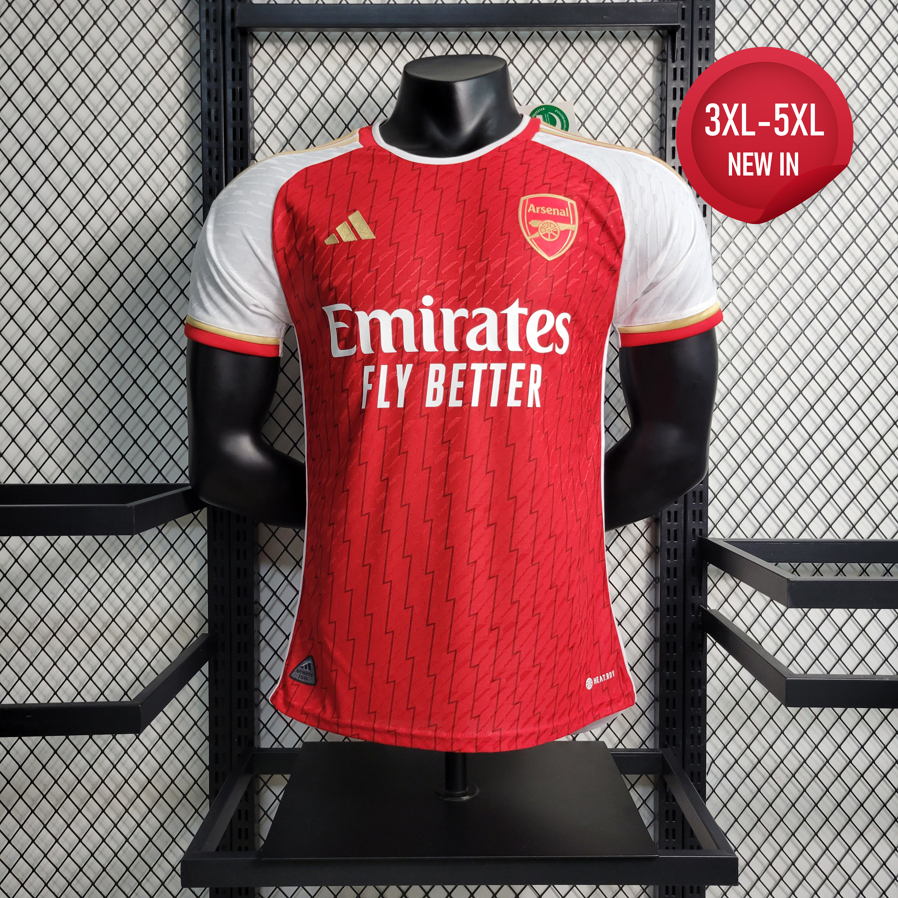 Arsenal 23-24 Home Stadium Jersey - Player Version - JerseysGala
