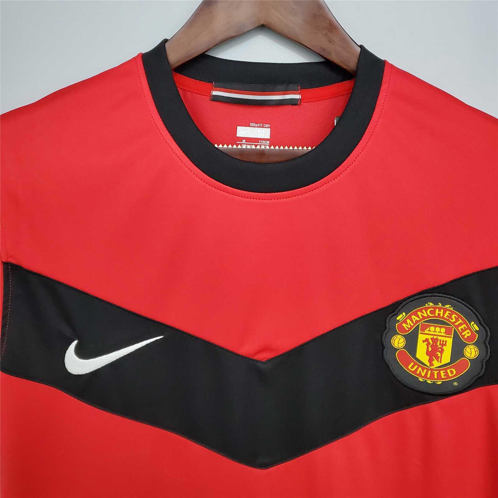 Manchester United Retro 09-10 Home Stadium Jersey - JerseysGala