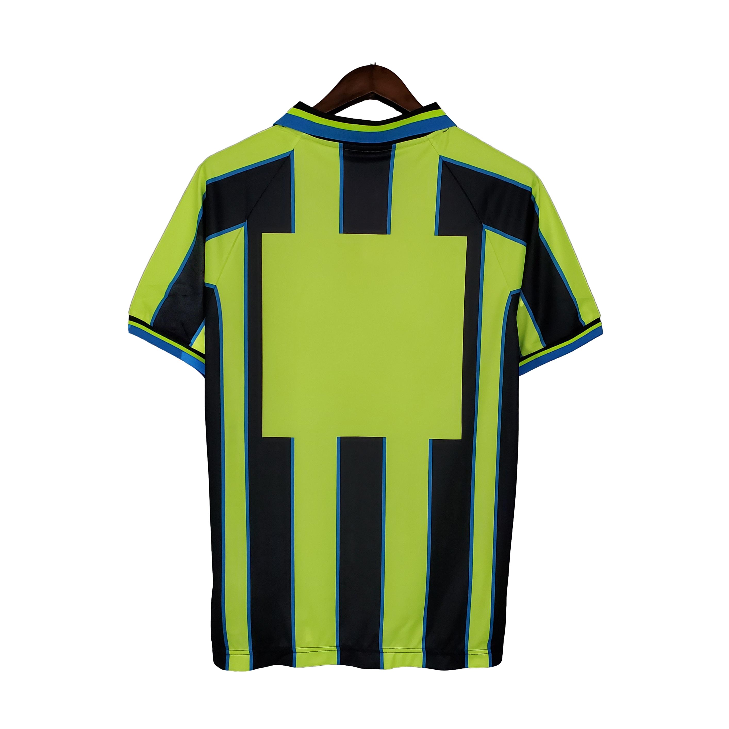 Retro Manchester City 1998-99 Away Stadium Jersey - JerseysGala