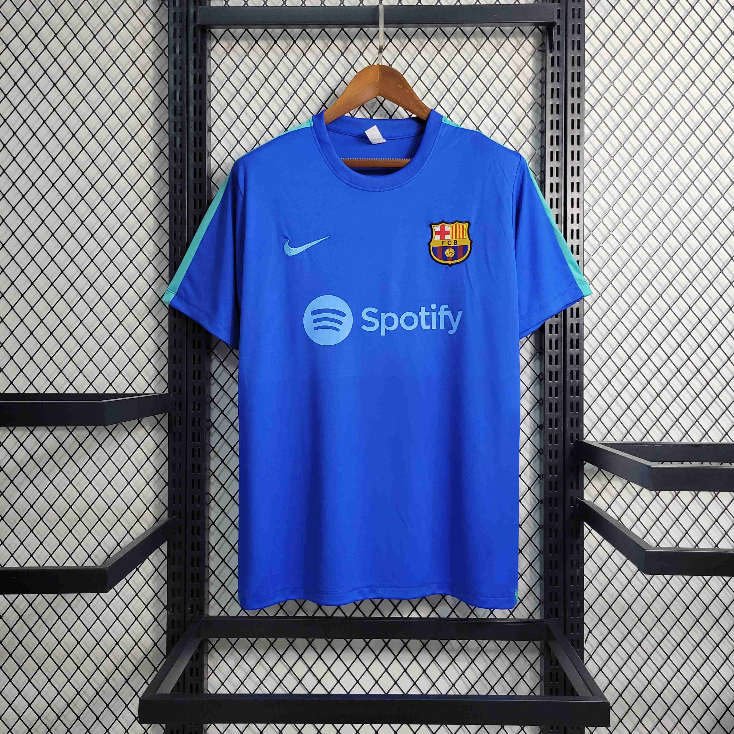 B.A.R.S.A 23/24 Blue Training Jersey - Fans Version - JerseysGala