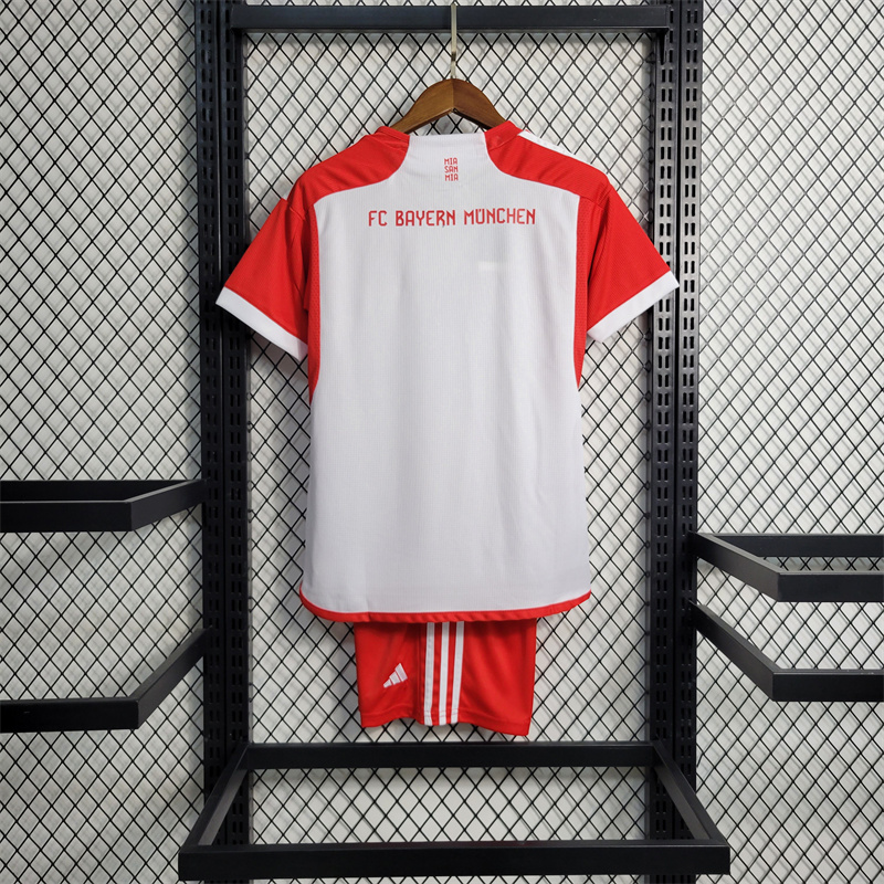 Bayern Munich 23-24 Home Kids Kit - JerseysGala