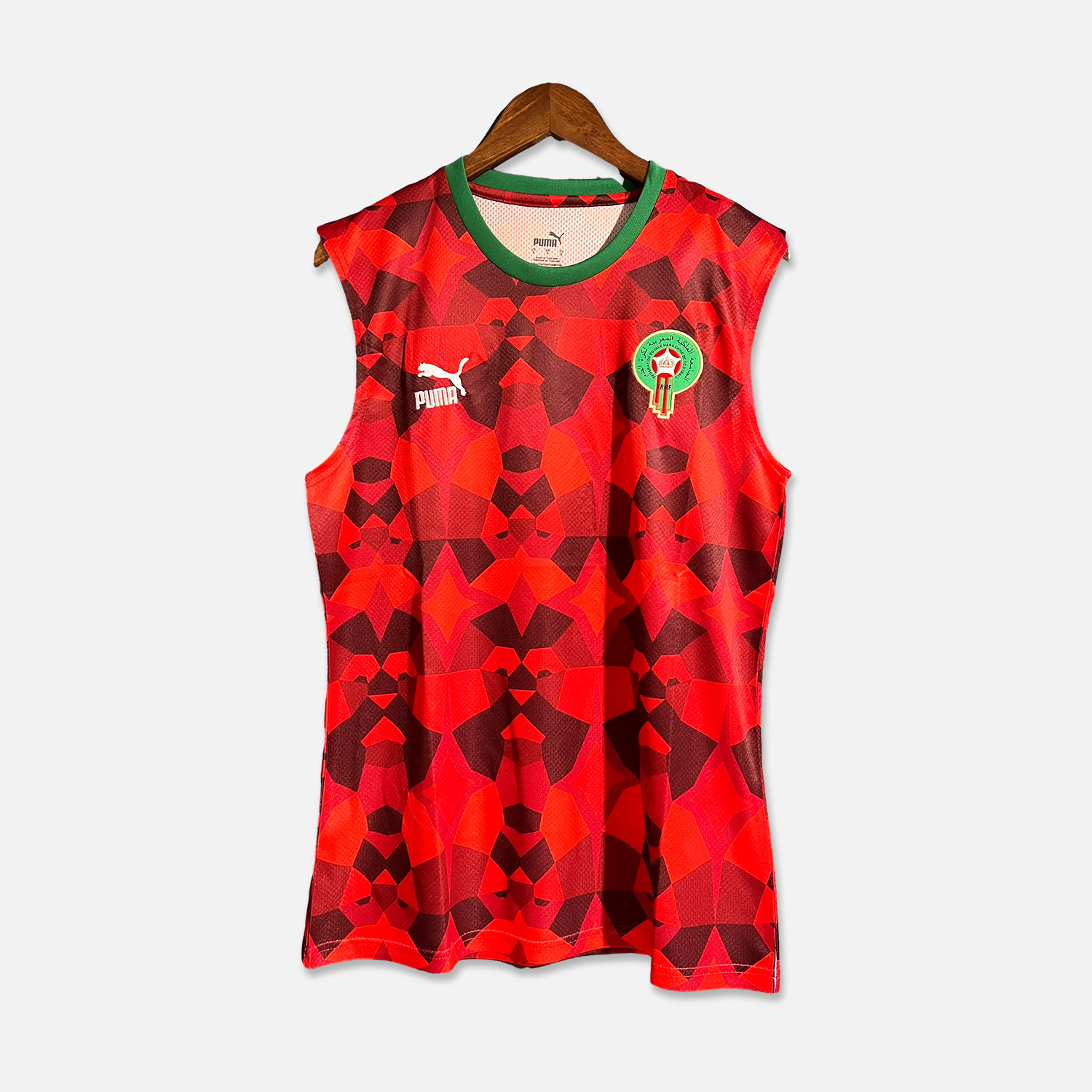 Morocco 23-24 Training Vest - Red - JerseysGala