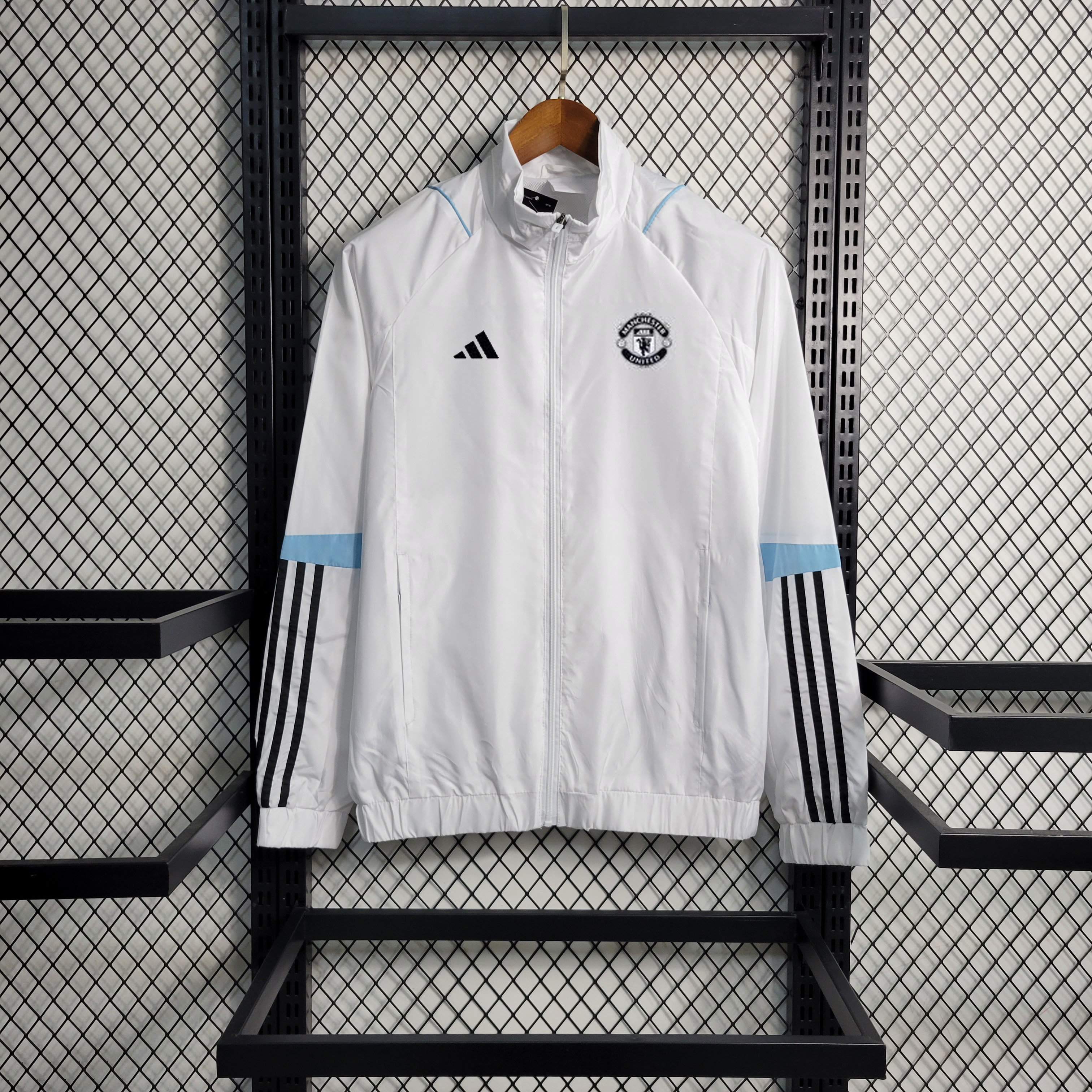 23-24 Manchester United White Windbreaker S-XXL - JerseysGala