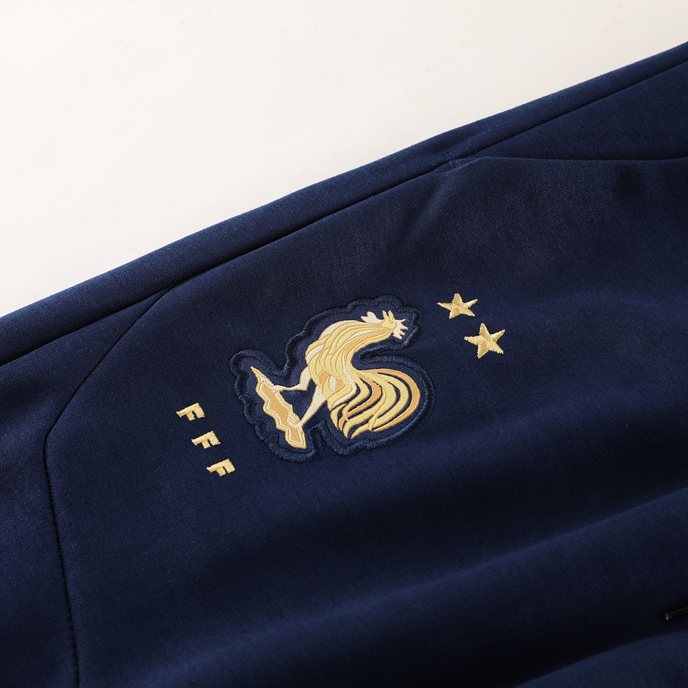 France 23-24 Jacket Training Tracksuit -Treasure Blue - JerseysGala