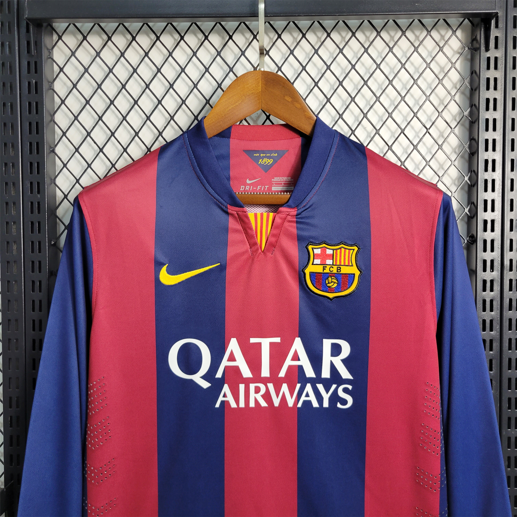 B.A.R.S.A Retro 14-15 Home Stadium Long Sleeve Jersey - JerseysGala