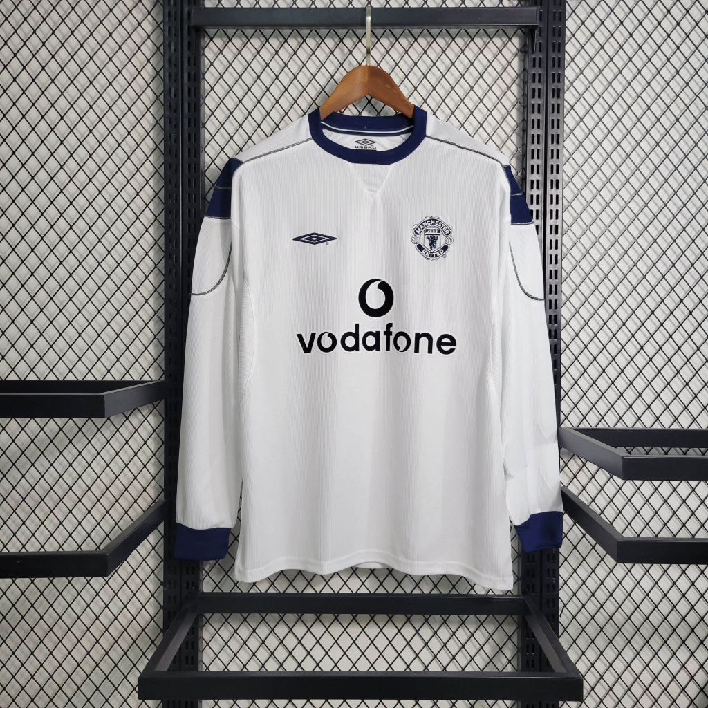 Manchester United Retro 99-00 Away Long Sleeve Jersey - JerseysGala