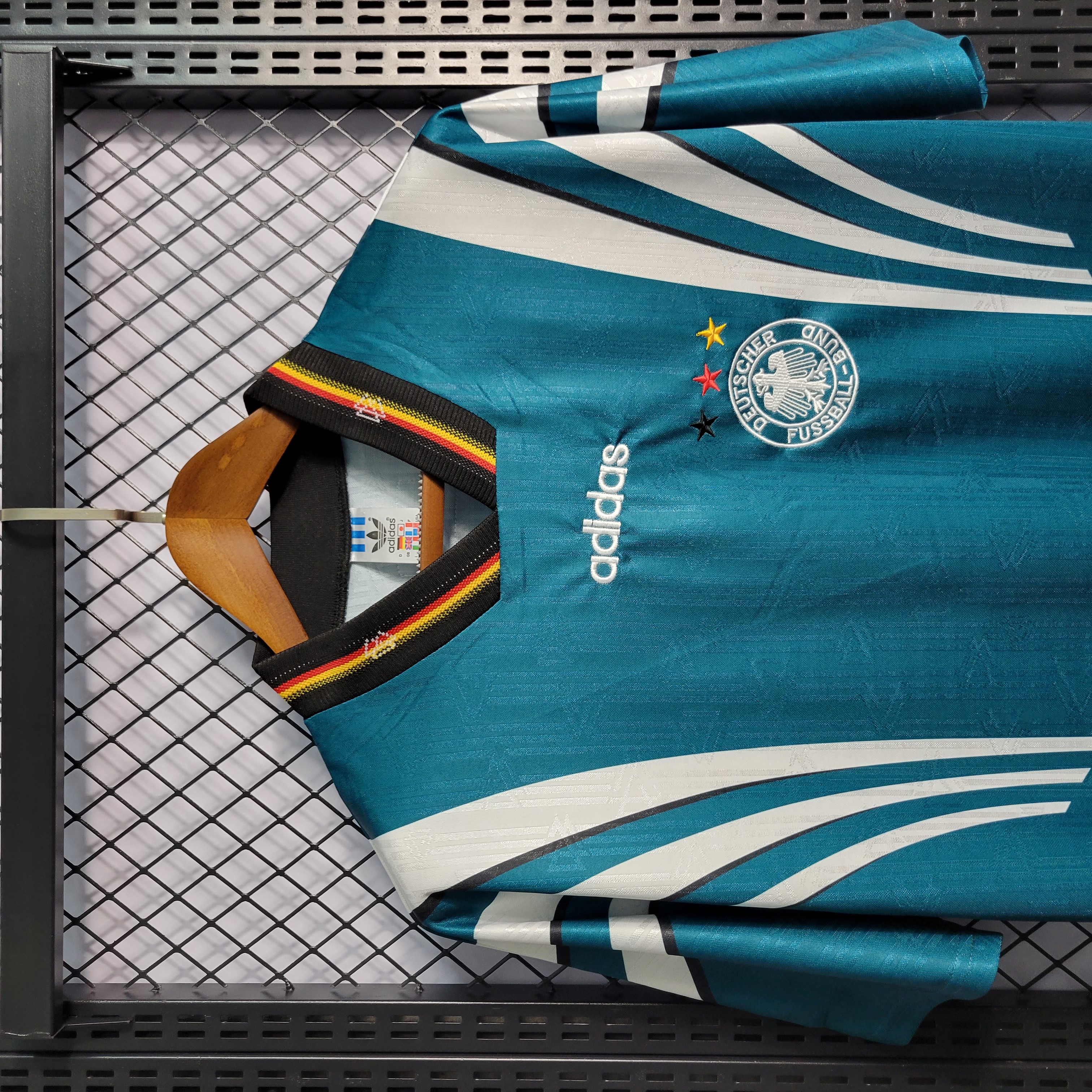 Retro Germany 1996 Away Stadium Jersey - JerseysGala