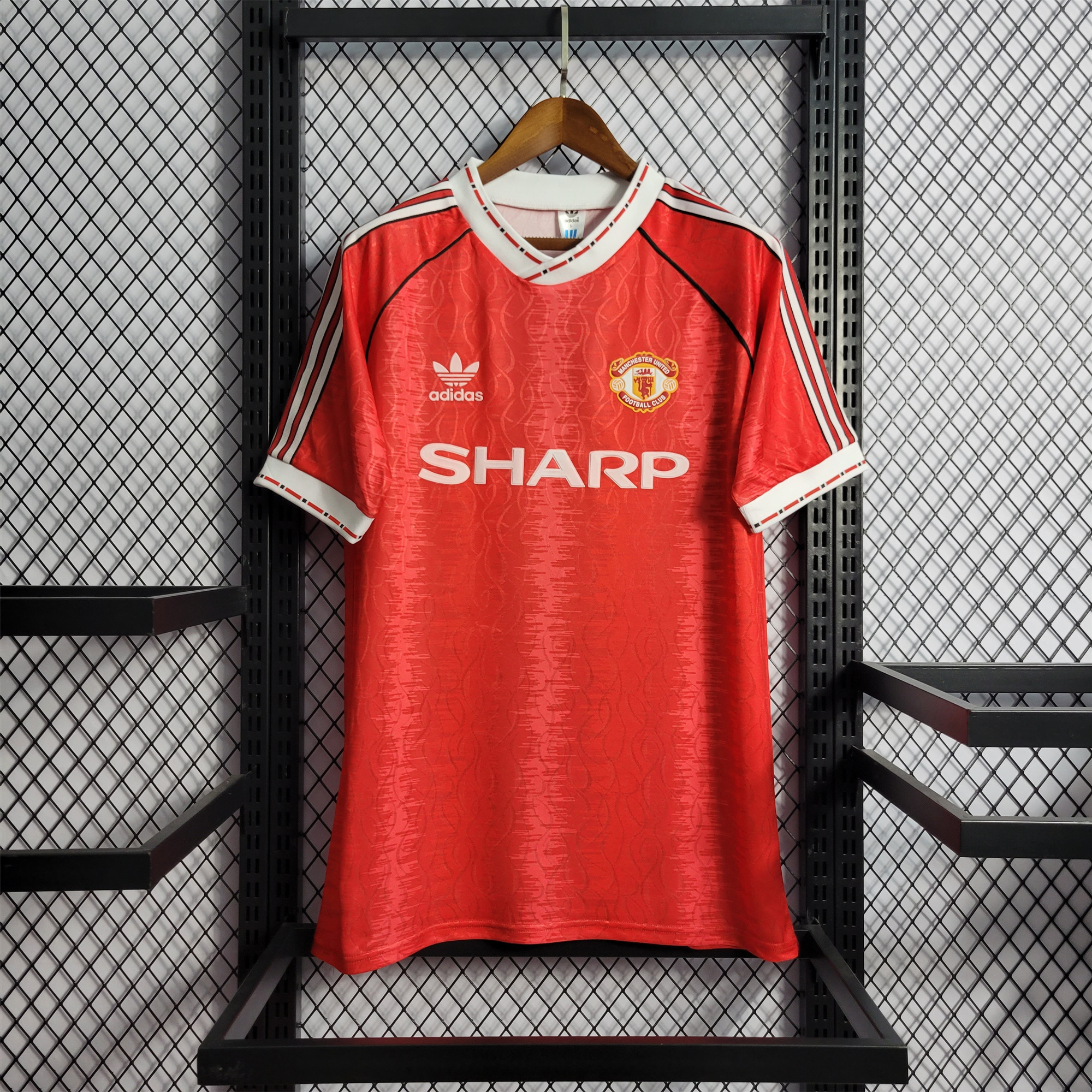 Manchester United Retro 90-92 Home Stadium Jersey - JerseysGala