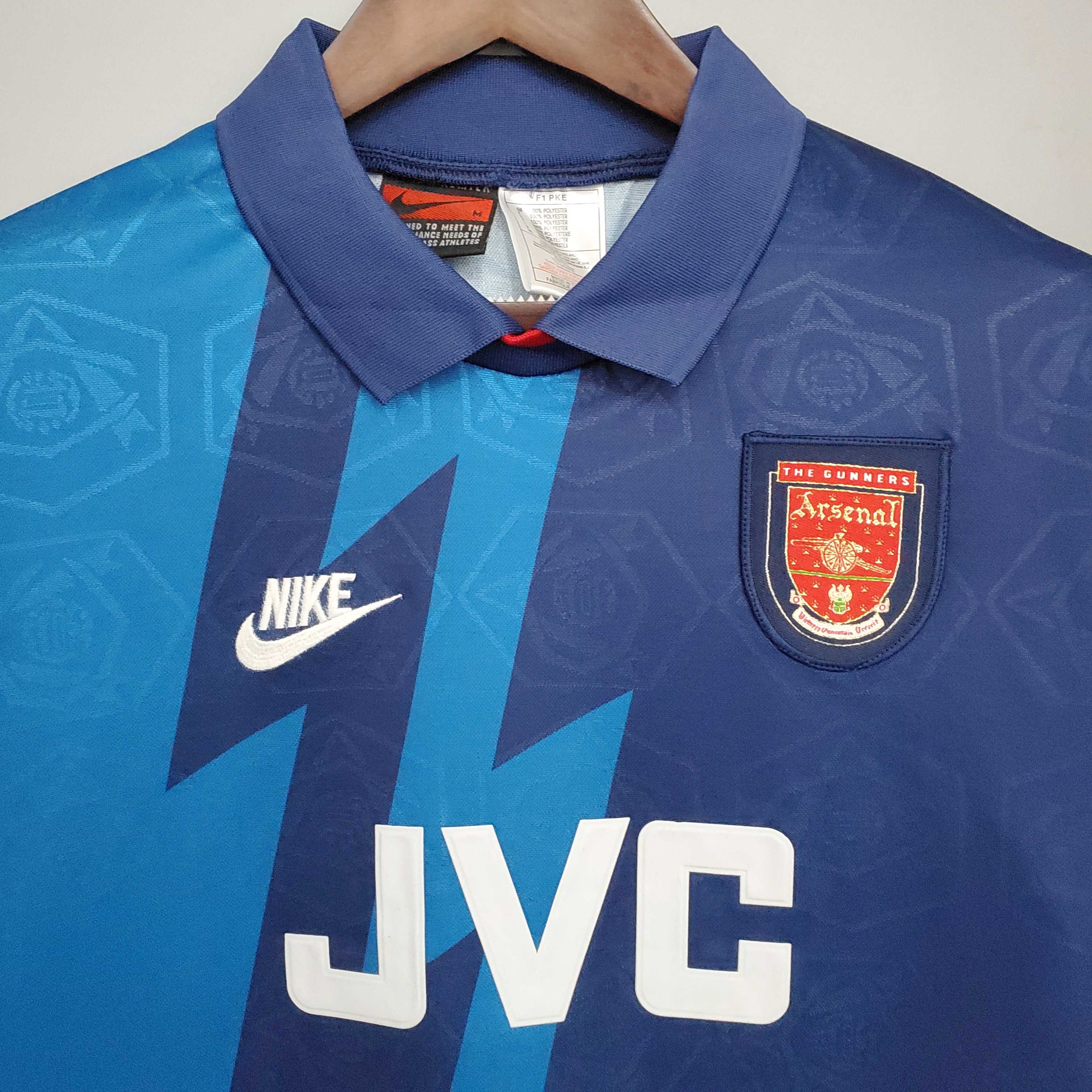 Arsenal Retro 95-96 Away Stadium Jersey - JerseysGala