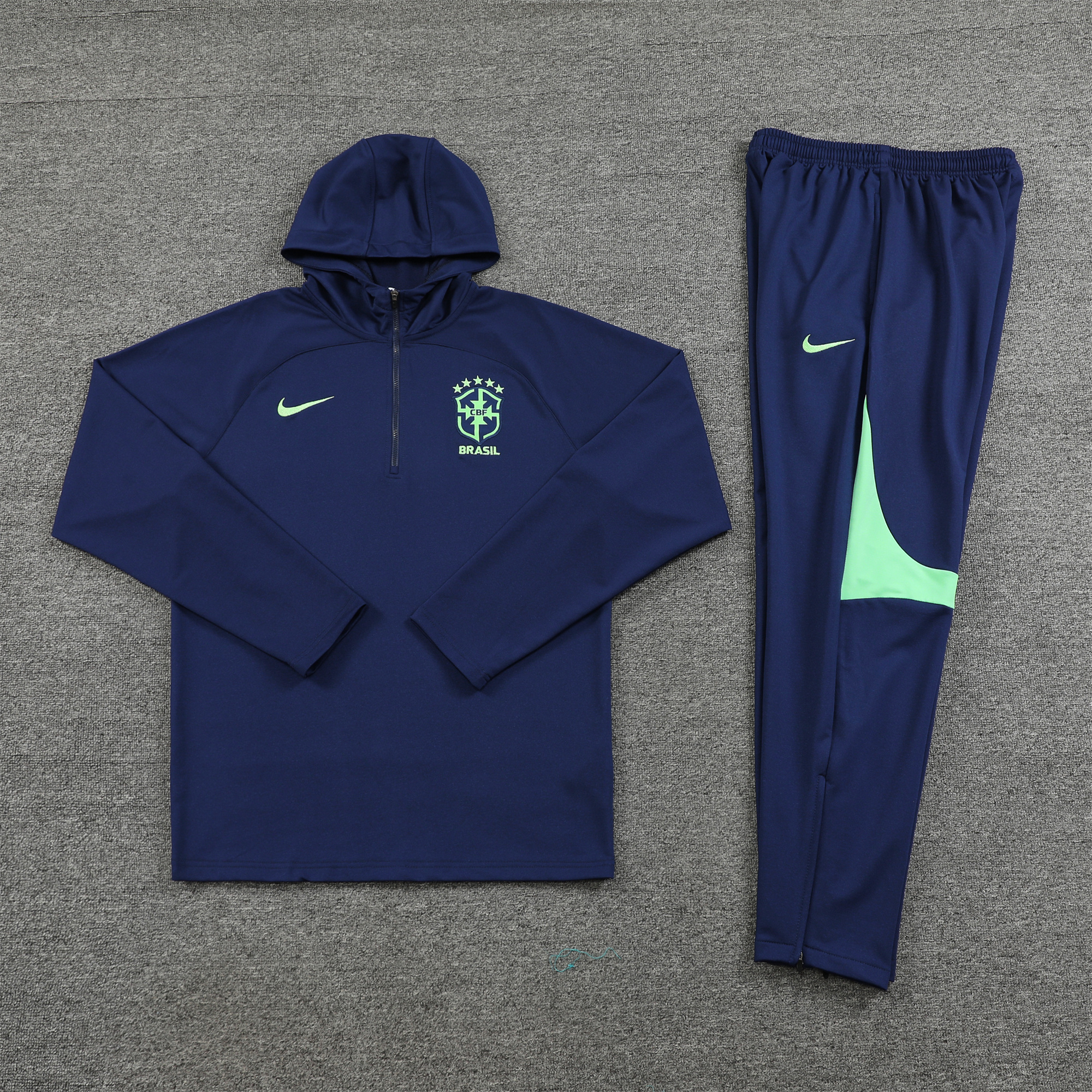 Brazil 23-24 Men's Training Hoodie + Pants - JerseysGala