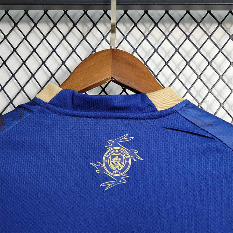 Manchester City 23-24 Blue Kids Kit - JerseysGala