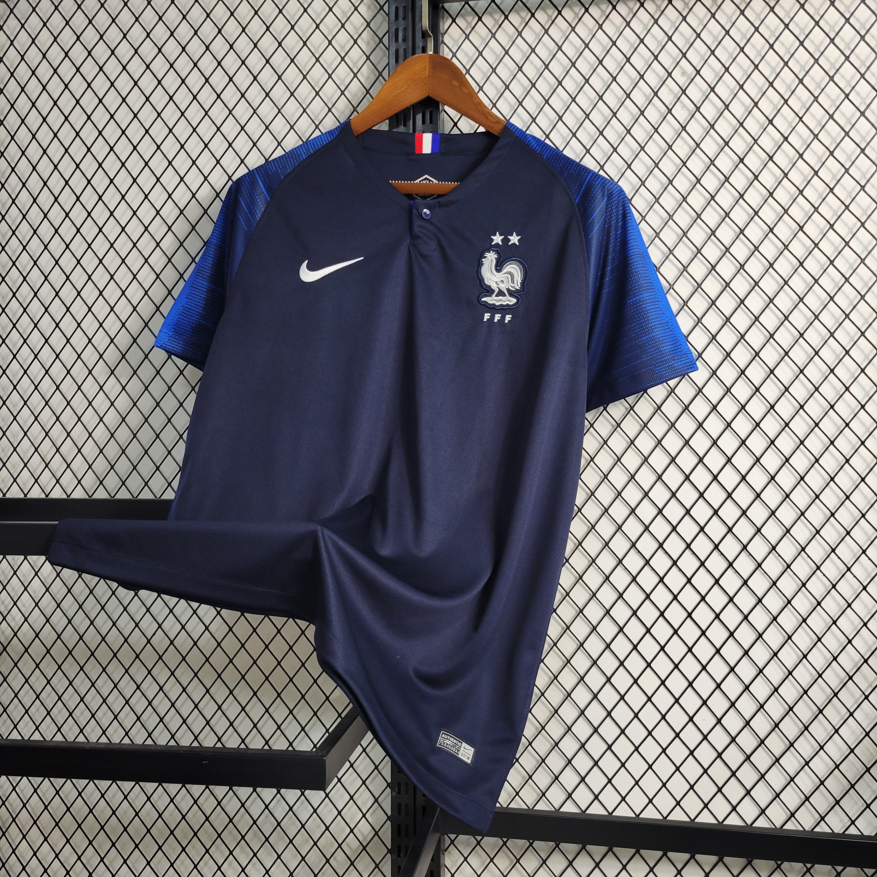 Retro France 2018 Home Stadium Jersey - JerseysGala