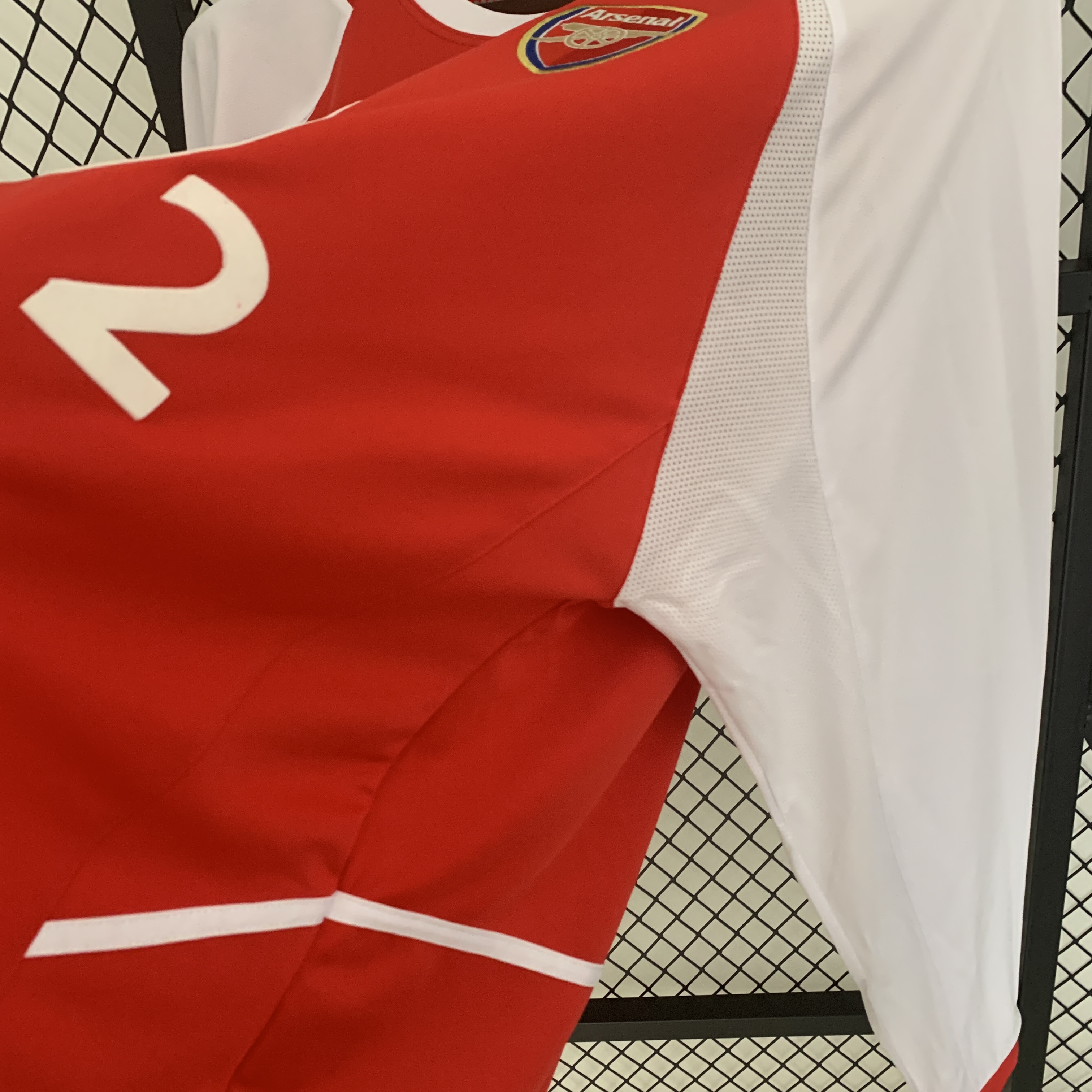 Retro Arsenal 02-04 Home Stadium Long Sleeve Jersey - JerseysGala