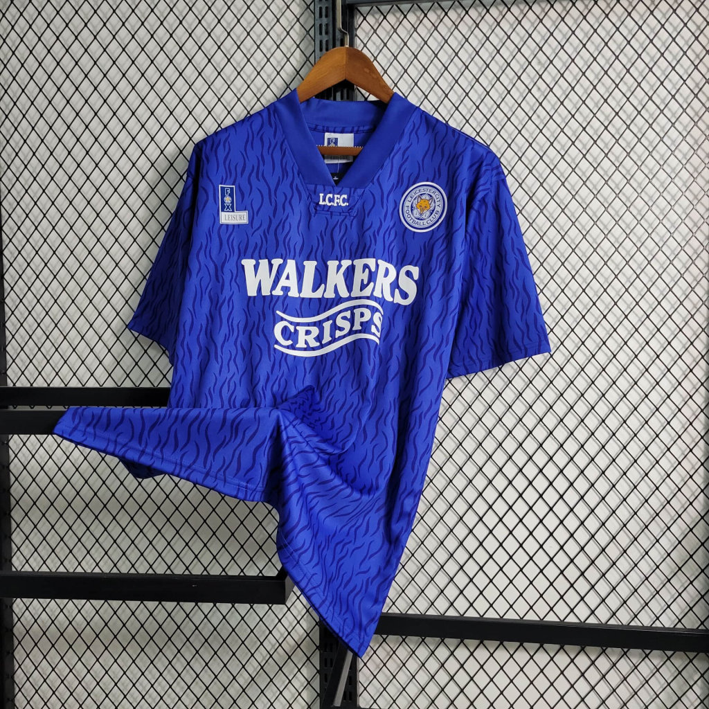 Retro Leicester city 1992-94 Home Stadium Jersey - JerseysGala
