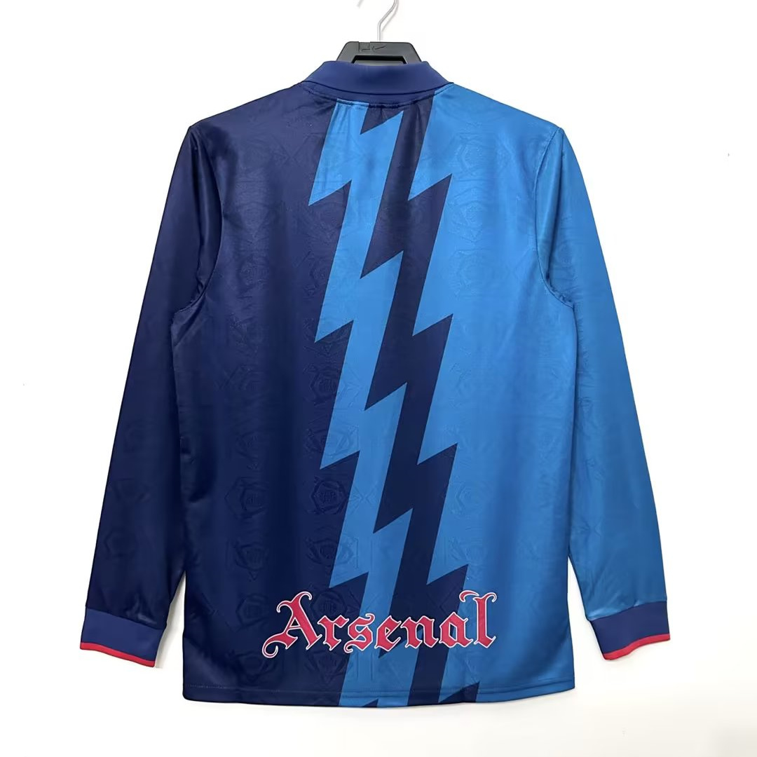 Arsenal Retro 95-96 Away Long Sleeve Jersey - JerseysGala