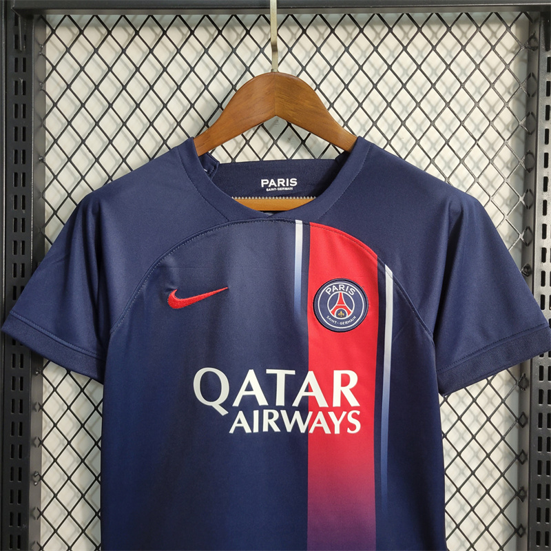 Paris Saint-Germain PSG 23-24 Home Kids kit - JerseysGala