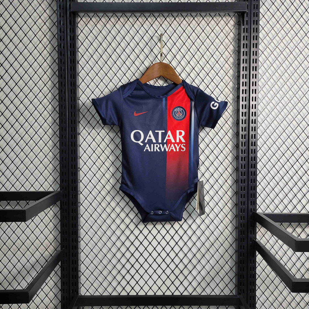Paris Saint-Germain PSG 23/24 Home Baby Kit - JerseysGala