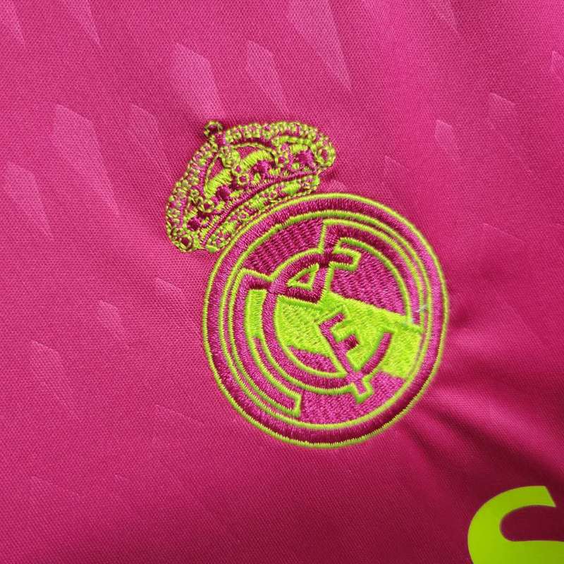 Real Madrid 23-24 Pink Goalkeeper Jersey - Fans Version - JerseysGala