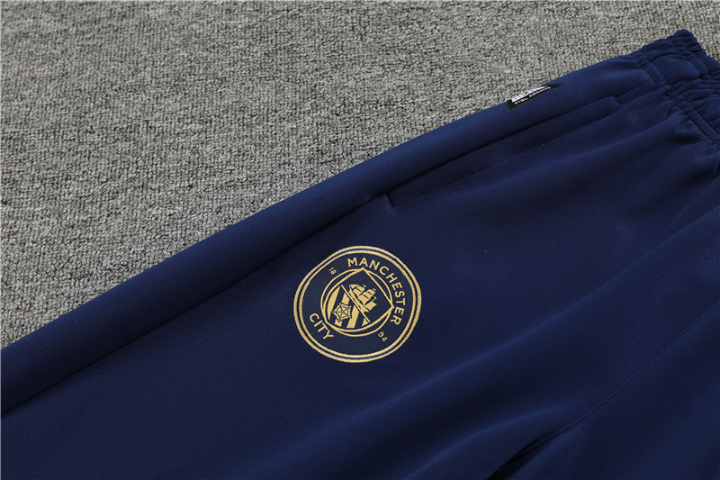 Manchester City 23-24 Jacket Training Tracksuit - Blue - JerseysGala