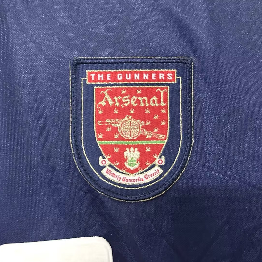 Arsenal Retro 95-96 Away Long Sleeve Jersey - JerseysGala