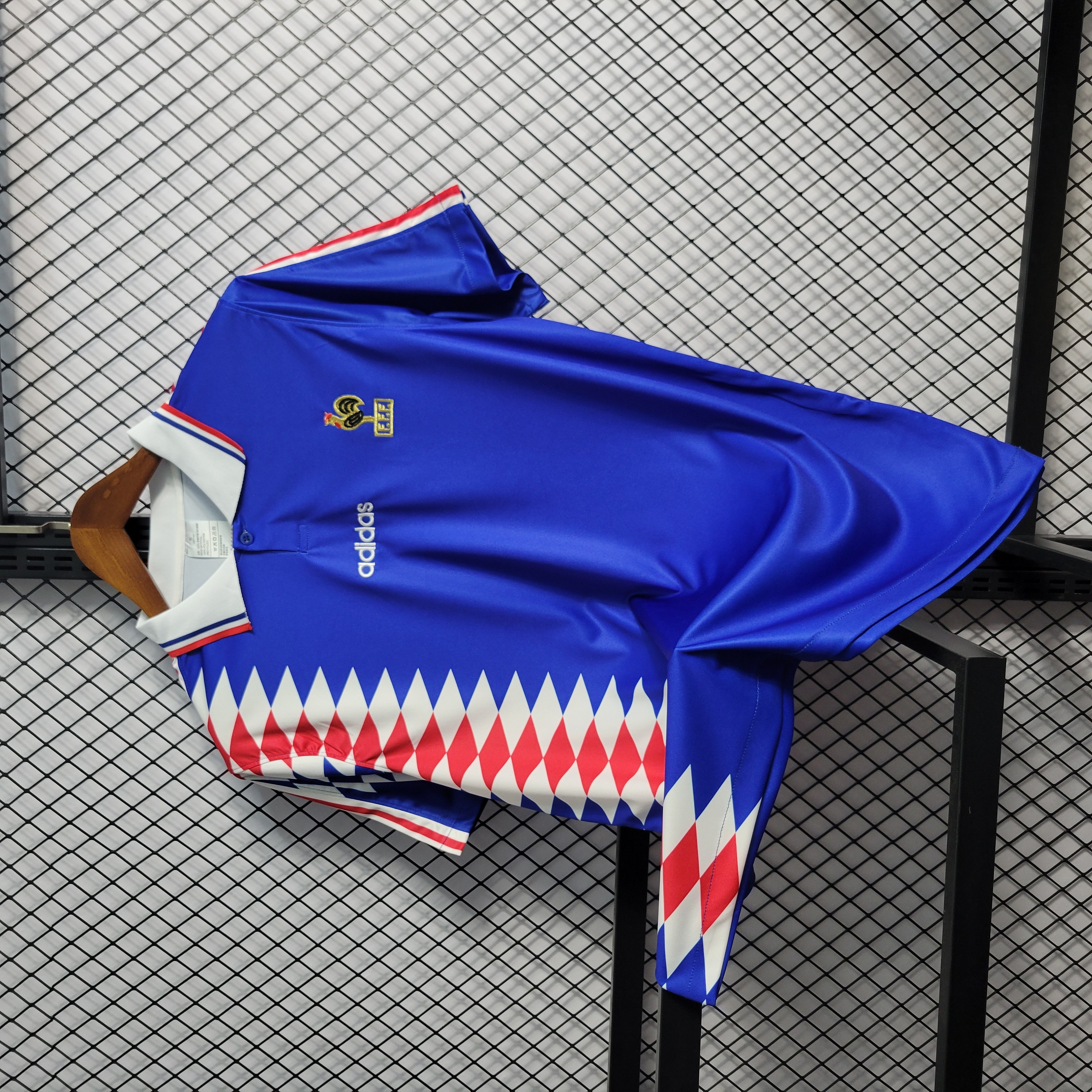 Retro France 1994 Home Stadium Jersey - JerseysGala
