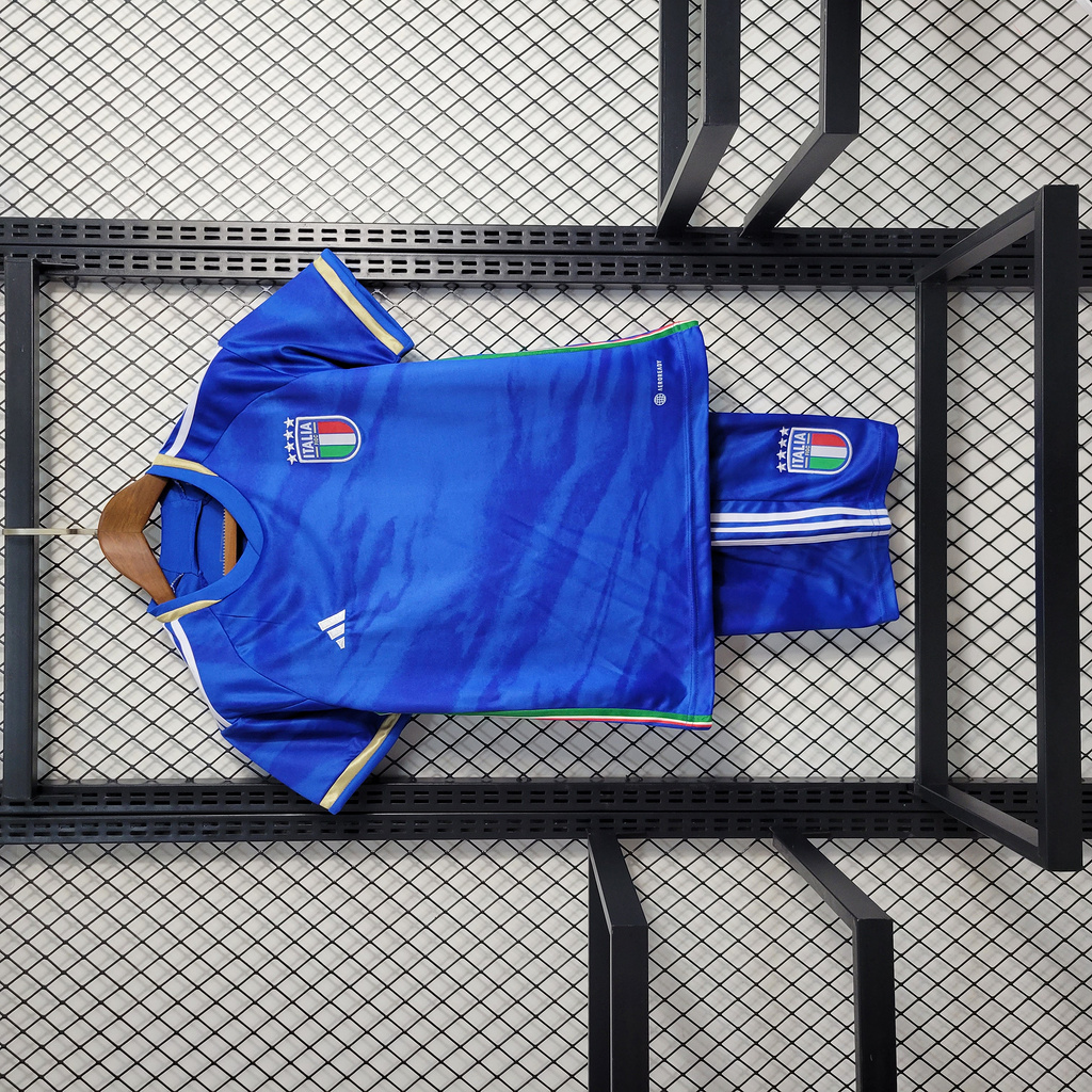 Italy 23-24 Home Kids Kit - JerseysGala