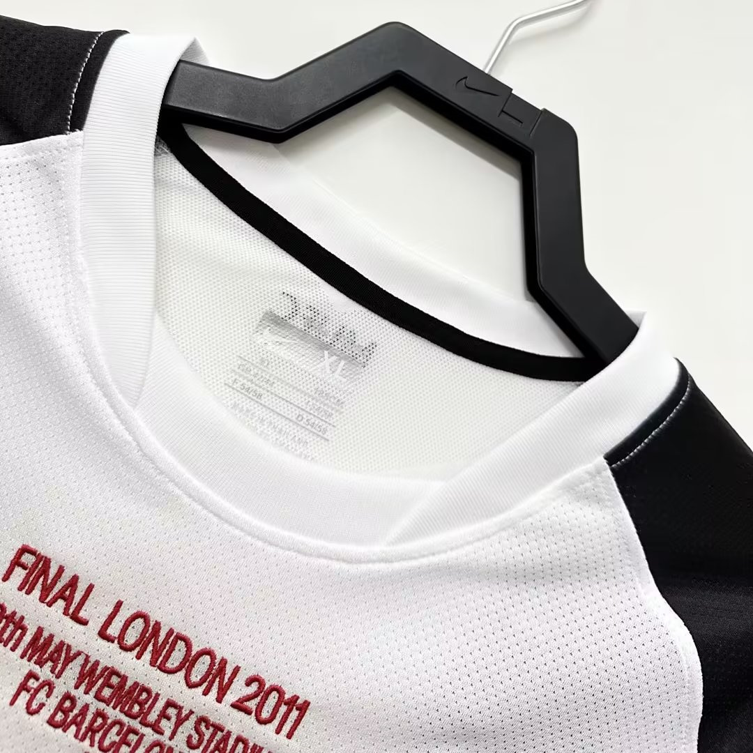 Manchester United Retro 10-11 Away Jersey - Champions League Final Version - JerseysGala
