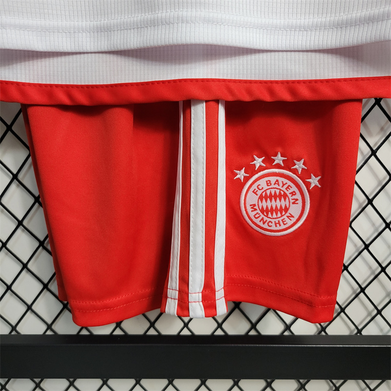 Bayern Munich 23-24 Home Kids Kit - JerseysGala