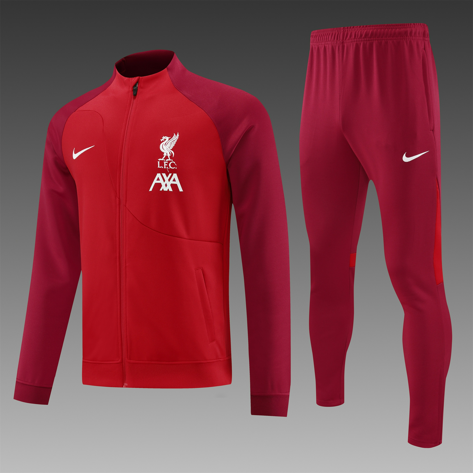 Liverpool 23-24 Jacket Training Tracksuit Red - JerseysGala
