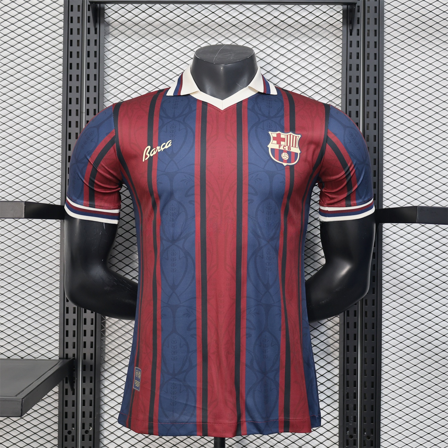 B.A.R.S.A 25-26 125th Anniversary Retro Style Jersey - Player Version - JerseysGala
